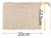 Cotton Drawstring Mesh Bags for Fruits and Vegetables