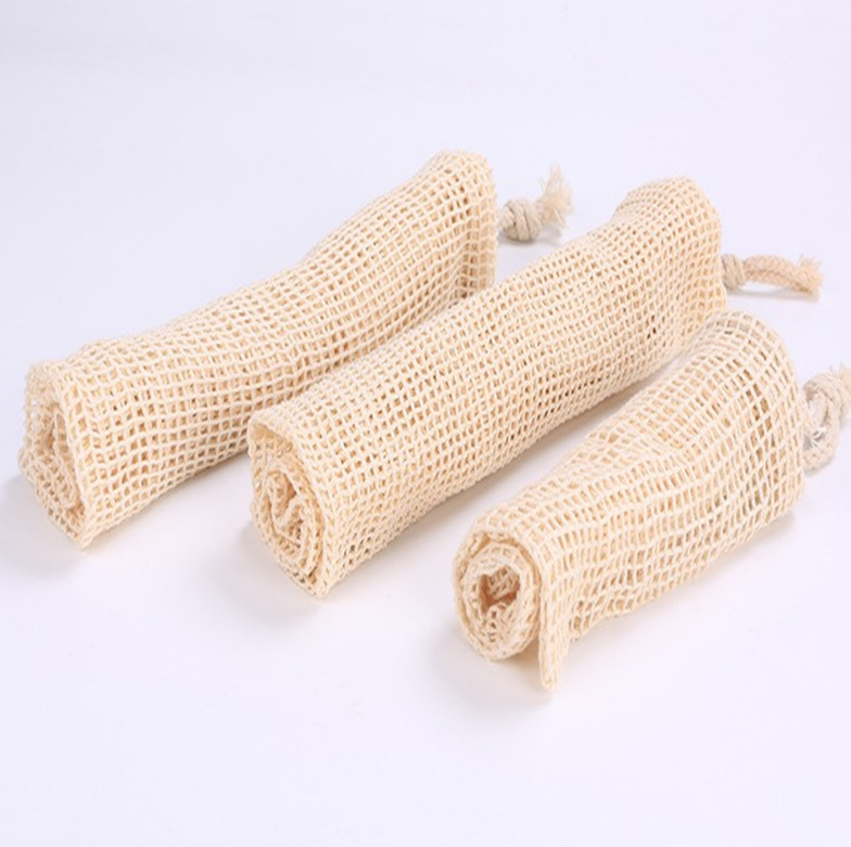 Cotton Drawstring Mesh Bags for Fruits and Vegetables
