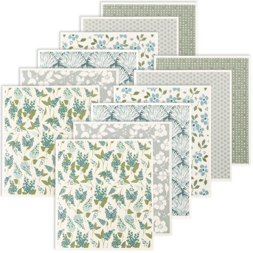 Kitchen Cleaning Cloths Dish Towels Cellulose Cotton Cleaning Cloths